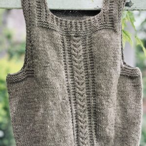 Chaleco Mariquita Sánchez de Thompson vizon