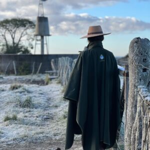 Capa de Agua Impermeable Coronados Verde