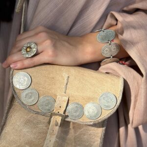 Anillo Flor enchapado