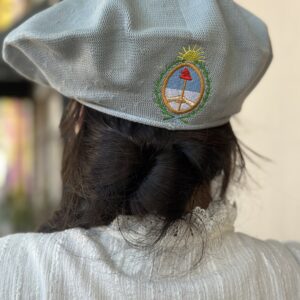 Boina Coronados Celeste Tiza