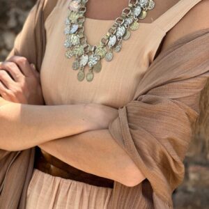 Collar Lagrimas Mapuche