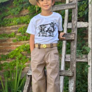 Remera Vaca con Ternerito