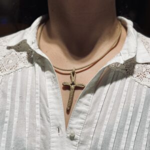 Collar De Cruz de Tiento