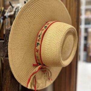 Toquilla Flores Rojas N°4