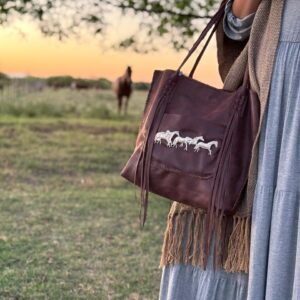 Cartera Tropilla Chocolate II