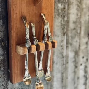 Bombilla Escudo Nacional Premium Curva