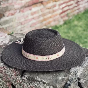 Toquilla Artesanal Rosa N°12