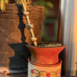 Mate + Base de Cuero Personalizada II