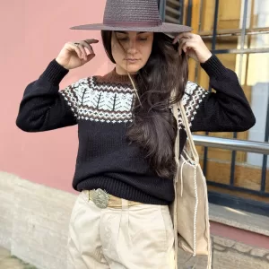Sweater Tordillo Negro