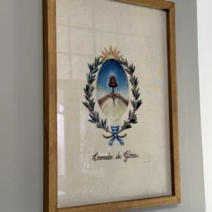 Cuadro Escudo Coronados Pintado