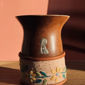 Mate Inmaculada Con Base Personalizada