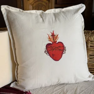 Almohadon Sagrado Corazon II Crudo